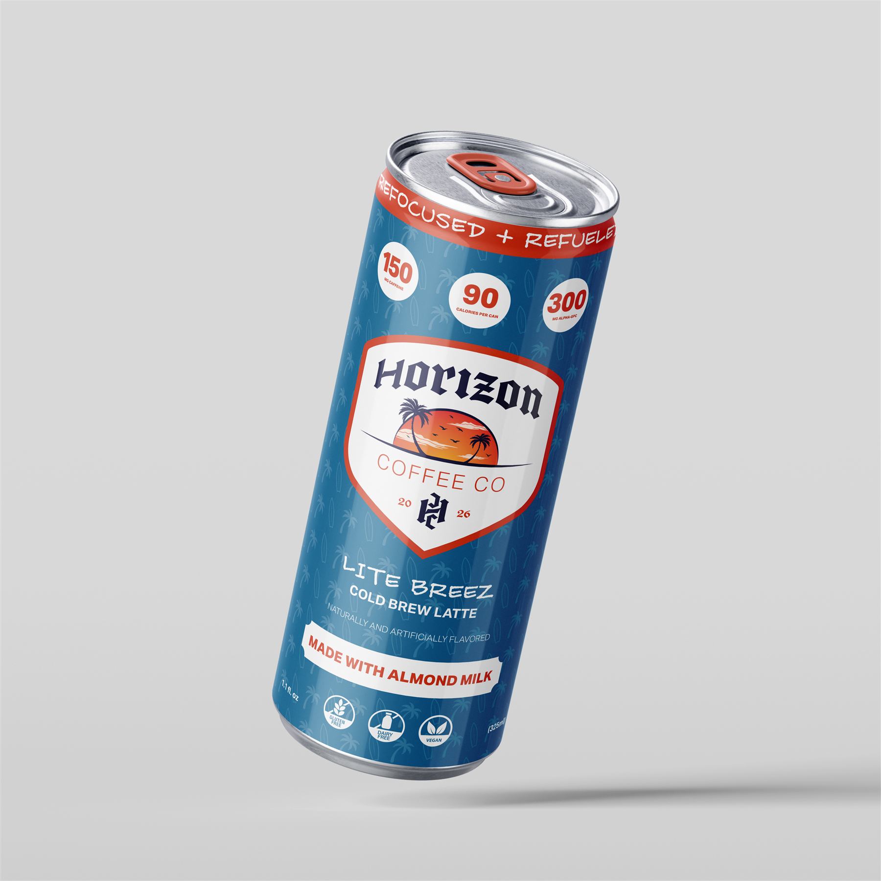 Horizon Coffee Co light can
