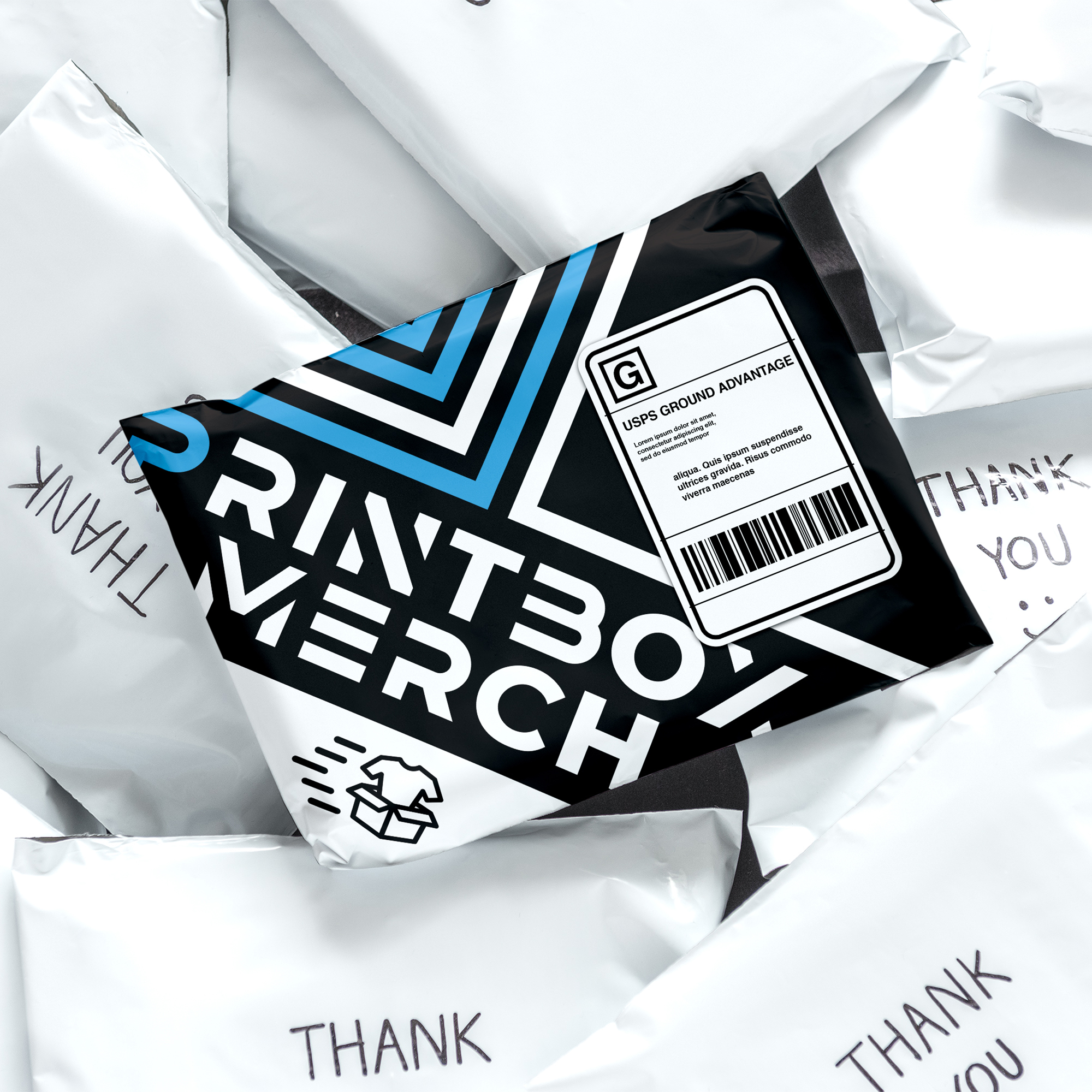 Printbox mailing bag