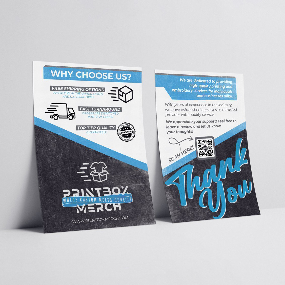 Printbox leaflet